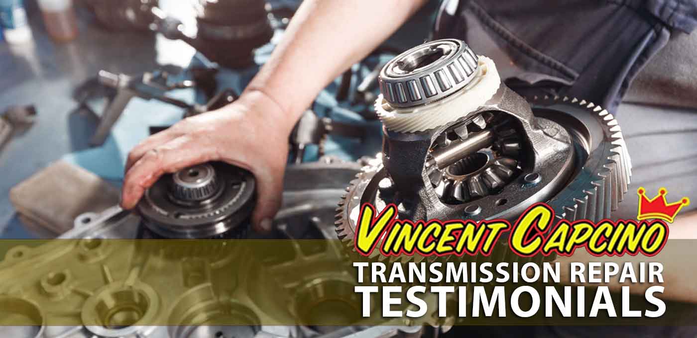 Transmission Repair Services Northeast Philadelphia 19136 Vince Capcino Transmissions. Every transmission we rebuild is guaranteed. Some transmissions may only need minor repairs such as a Transmission fluid change, transmission seal replacement and minor adjustments.