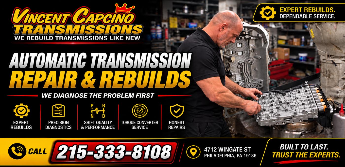 Vincent Capcino Transmissions has been servicing in Northeast Philadelphia for over 25 years